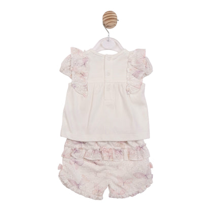 Mintini - Shorts and blouse