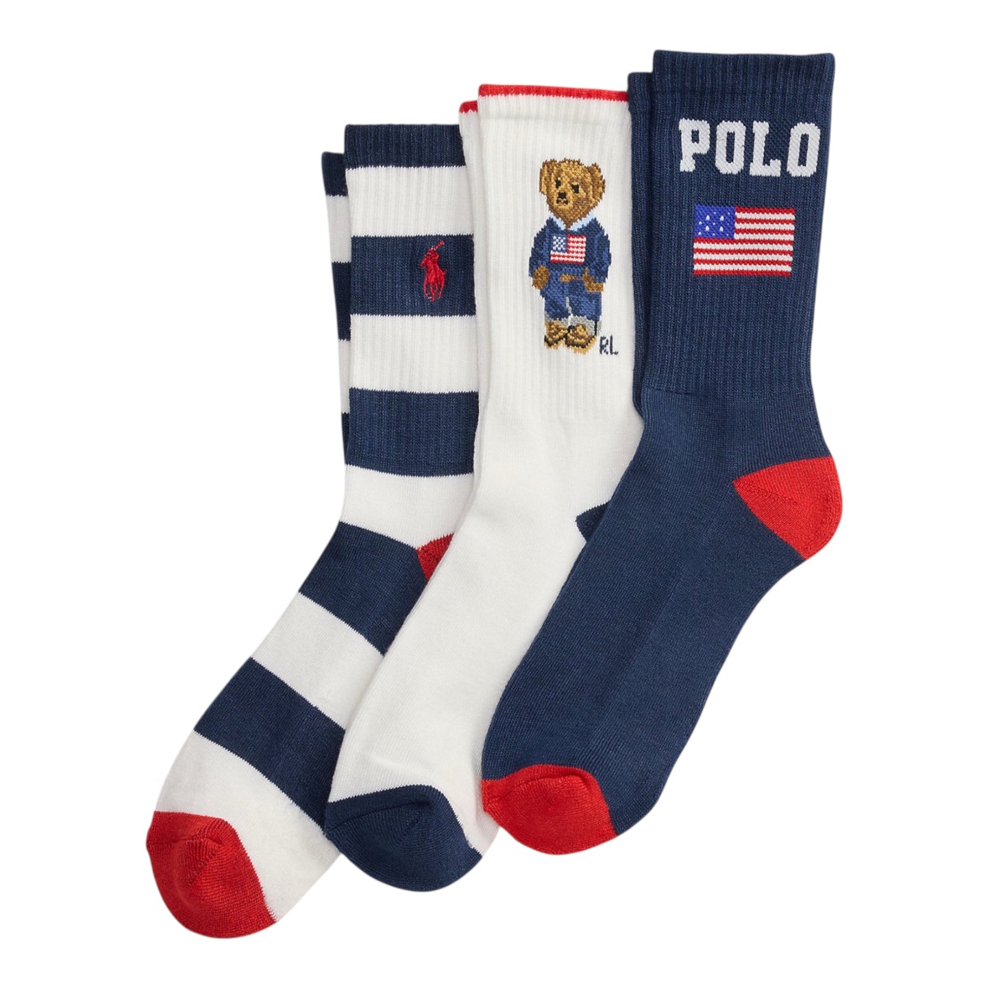Ralph Lauren - 3 pair pack socks