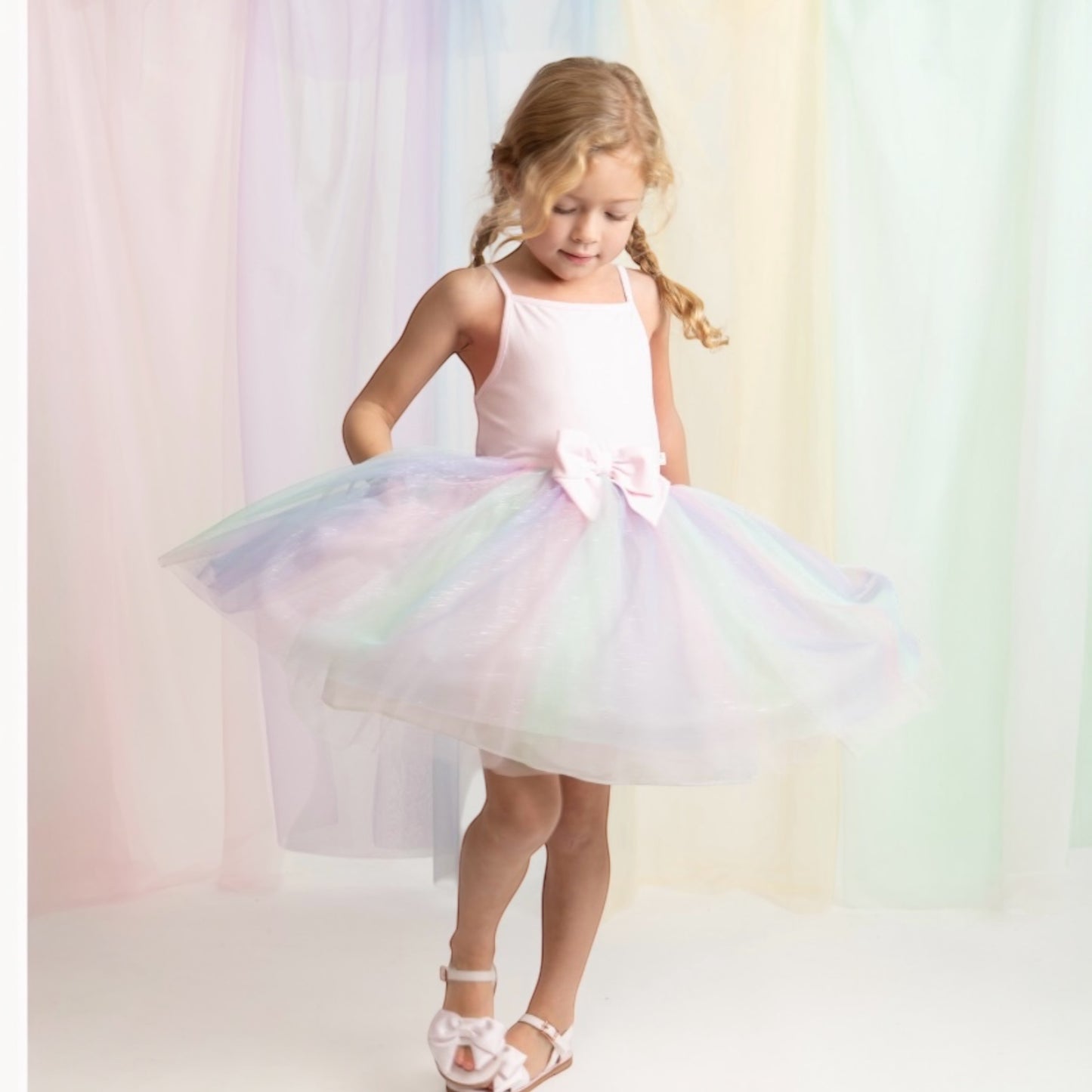 Caramelo Kids - Dress Rainbow