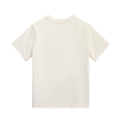 Ralph Lauren - Ivory T-shirt with signature bear front print
