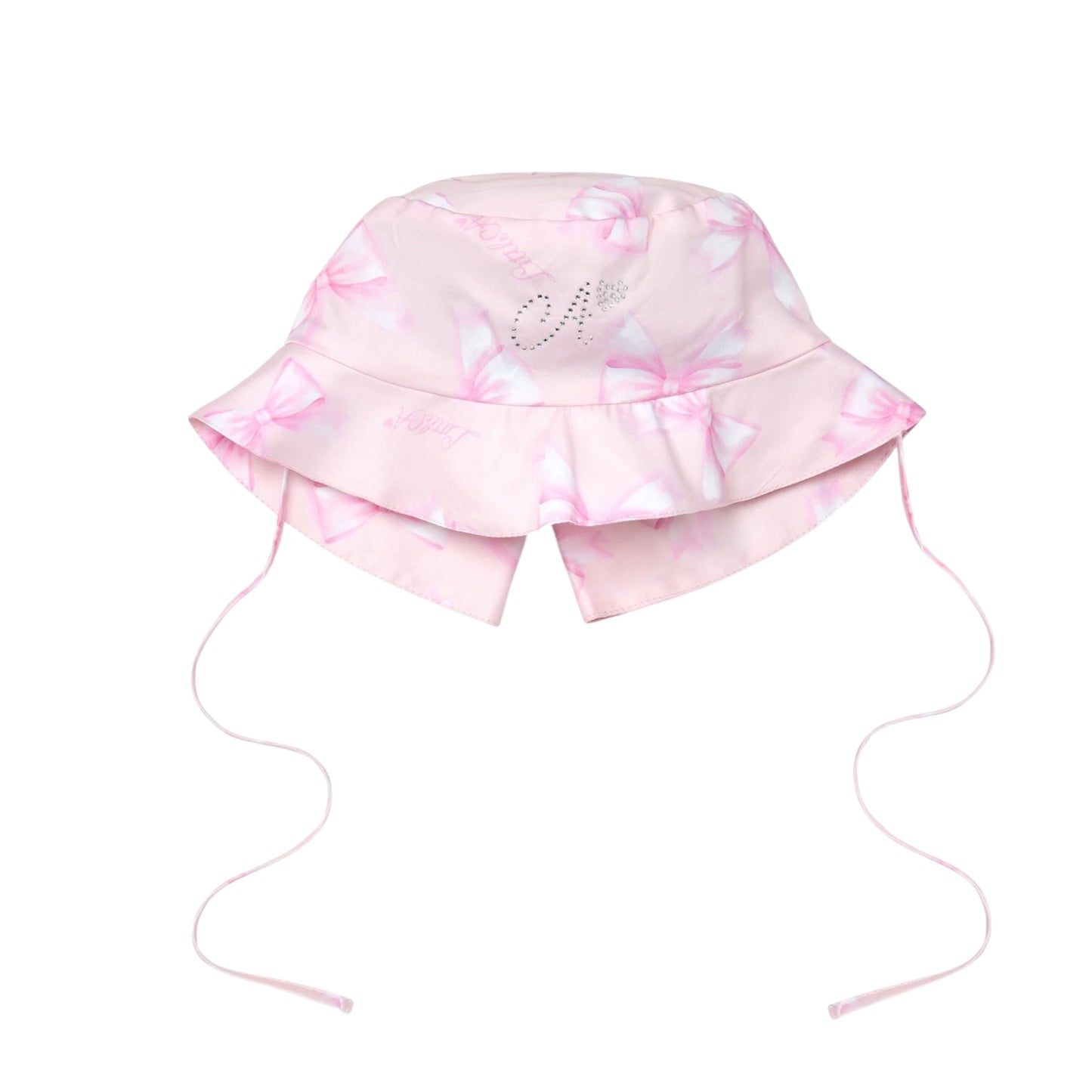 Little A - Sun hat, pink blossom