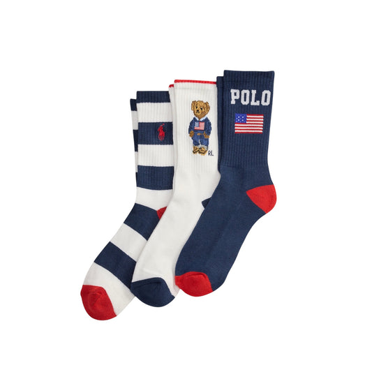 Ralph Lauren - 3 pair pack socks