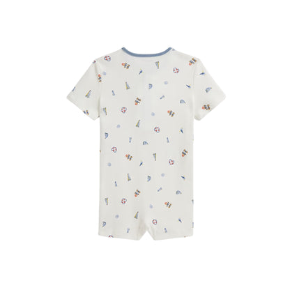 Ralph Lauren - Shortie romper, nautical theme print