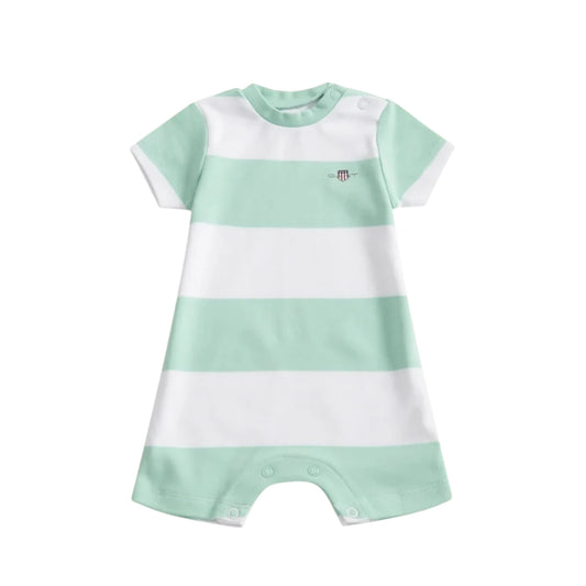 Gant - Romper, mint and white stripe