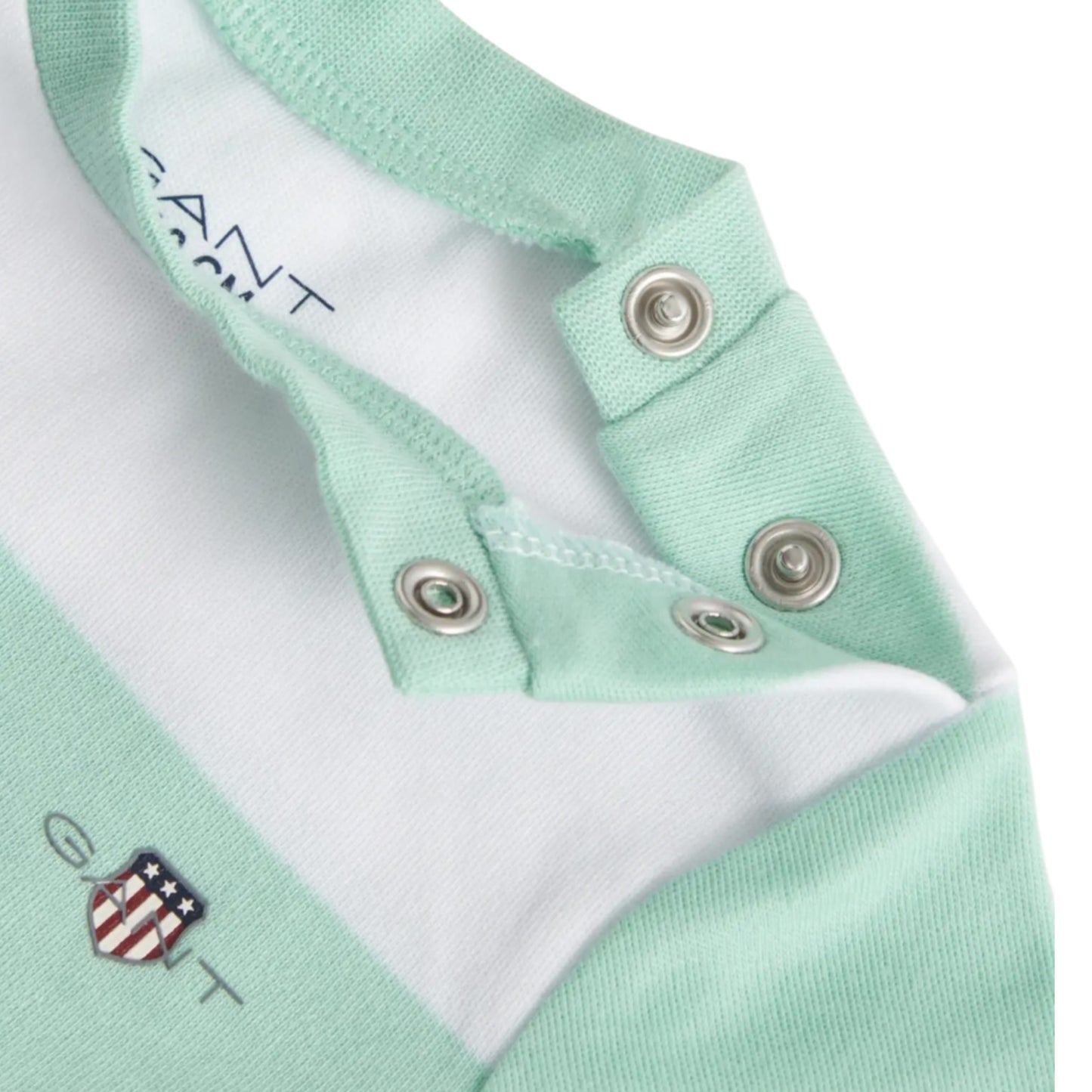 Gant - Romper, mint and white stripe