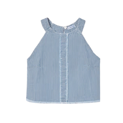Mayoral - Blue stripe top