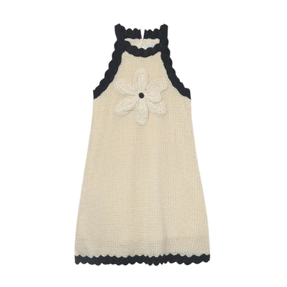 Mayoral - Cream knit dress