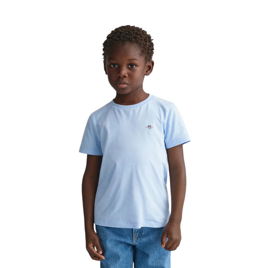 Gant -  T-shirt, sky blue (8yr - 16yr)