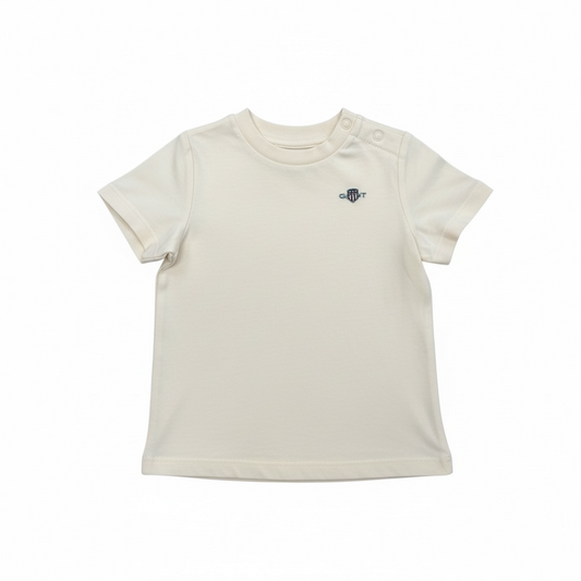 Gant - T-shirt, cream (12m - 7yr)