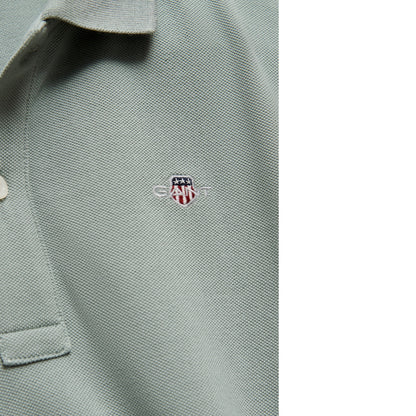 Gant - Polo T-shirt, sage
