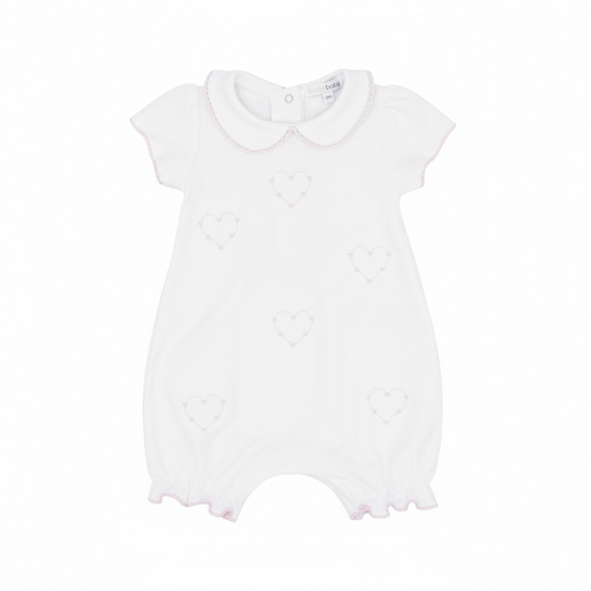 blues baby - Romper, White/Pink