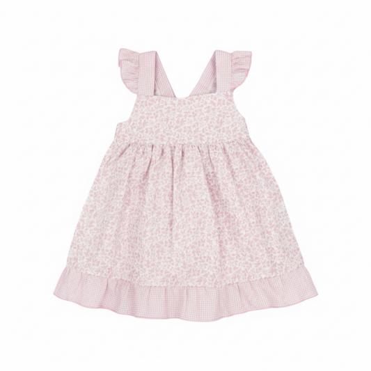 Rapife - Dress, pink floral