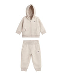 Gant - Stone marl, zip hoodie jogging suit, Baby