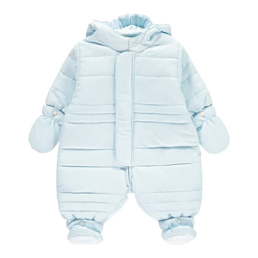Emile et Rose, Snowsuits, Emile et Rose - Pale Blue snowsuit, Nelson