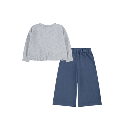 Levi's - Grey top and jeggings