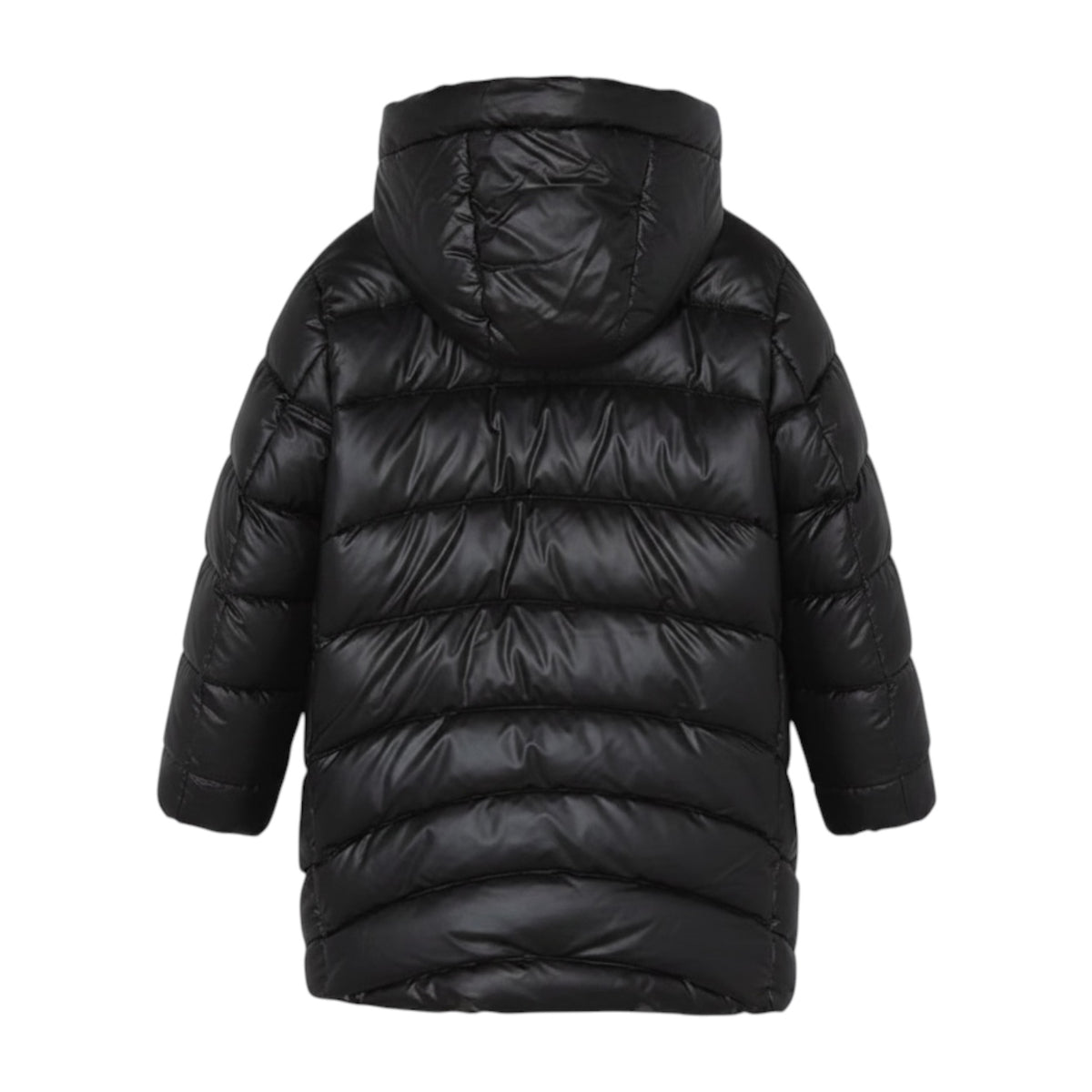 Mayoral -Black padded coat with hood