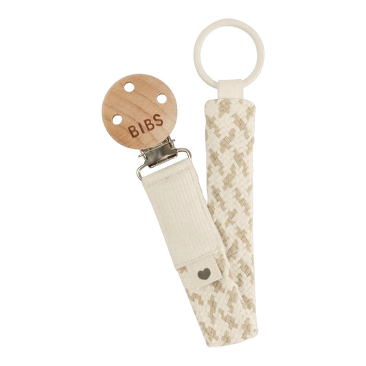 Bibs, dummy clip, Bibs - Dummy Clip, Ivory / Vanilla