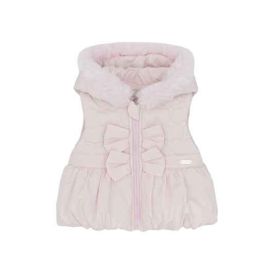 Amore - Light pink padded gilet