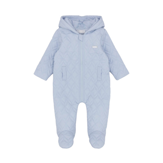 Amore - Light blue hooded snowsuit