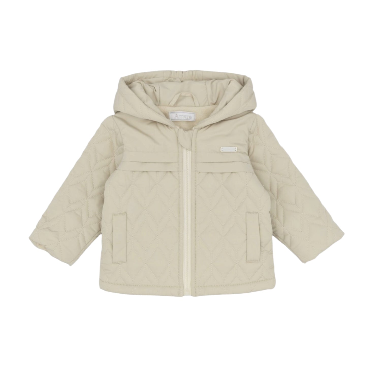 Amore - Beige hooded jacket