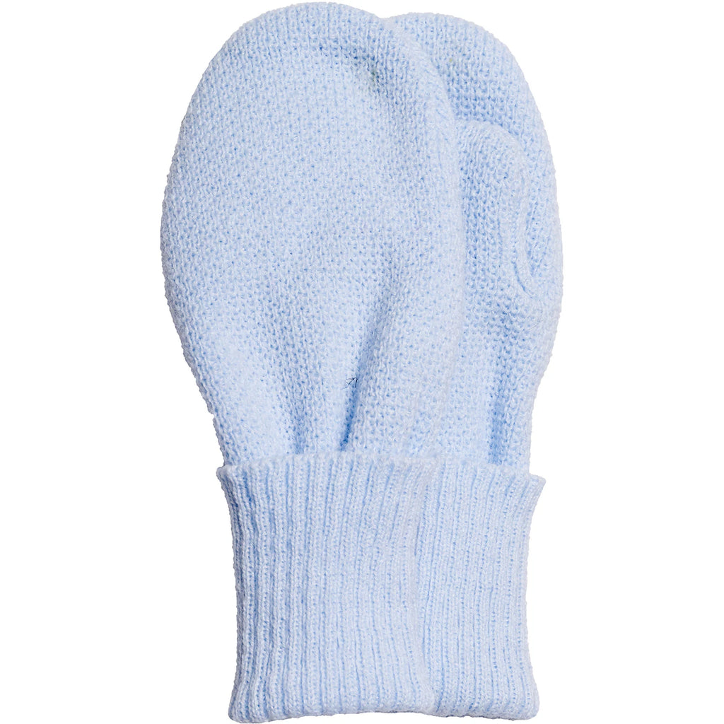 Satila, mittens, Satila - Baby mitts, Twiddle, light blue, with thumbs