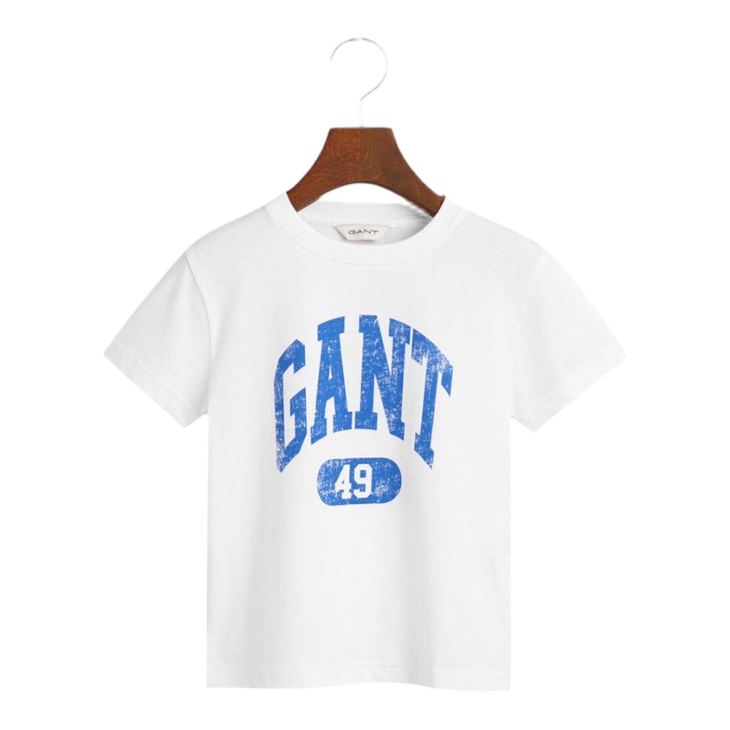 Gant - White T-shirt with GANT 49 front print