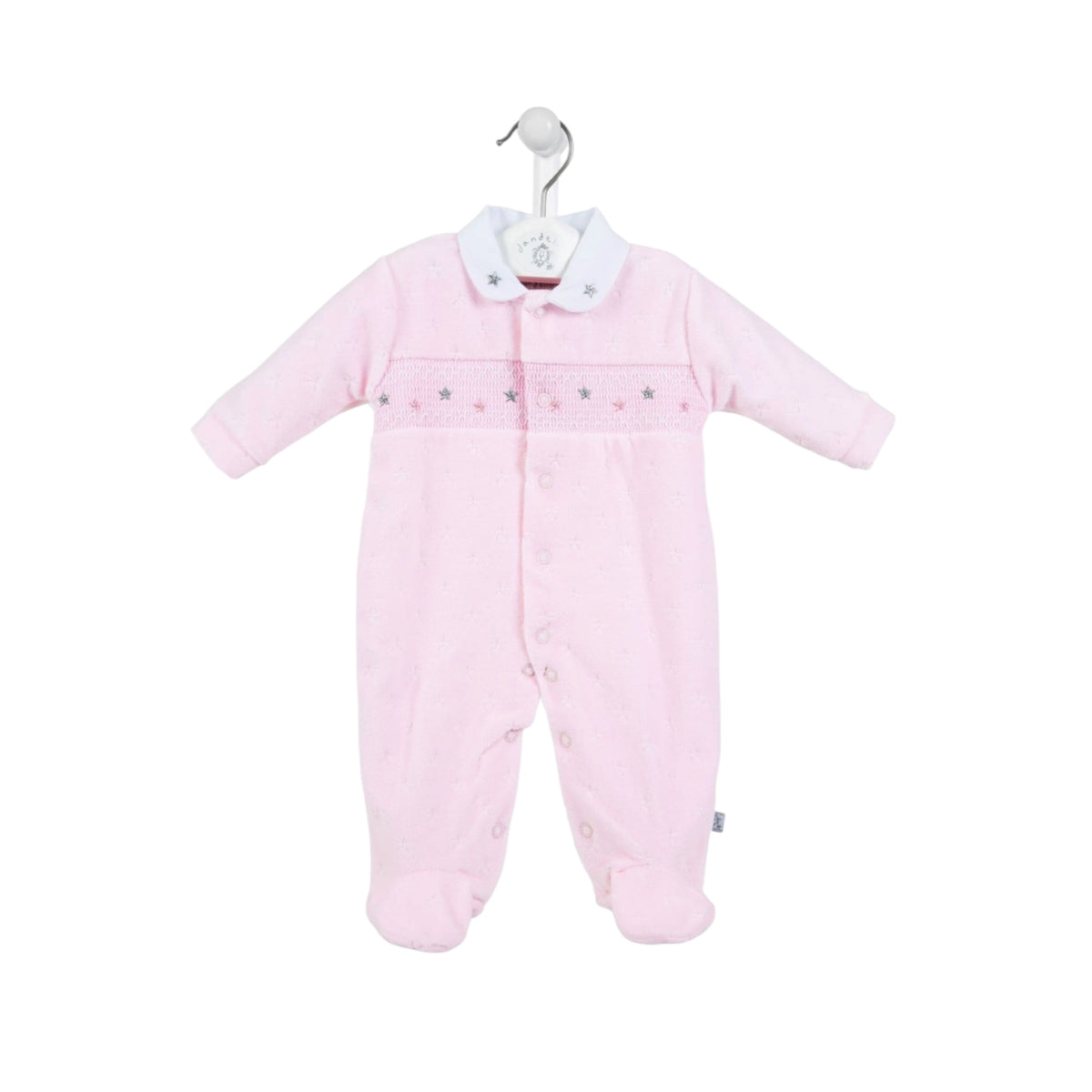 Dandelion - Velour Romper, Pink