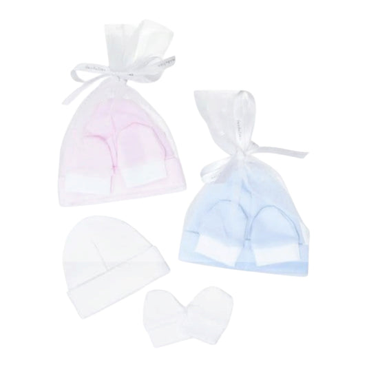 Dandelion - Hat & Mitten set, Pink