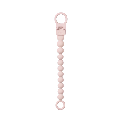 Bibs - Dummy clip, Soft pink
