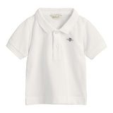Gant - White polo T-shirt, baby