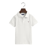 Gant - SS white polo shirt