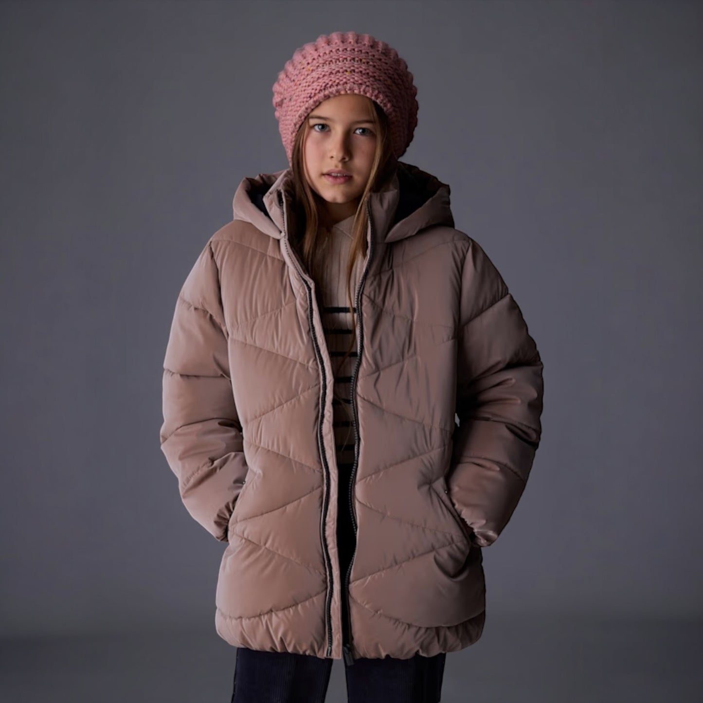 Mayoral - Mink padded coat