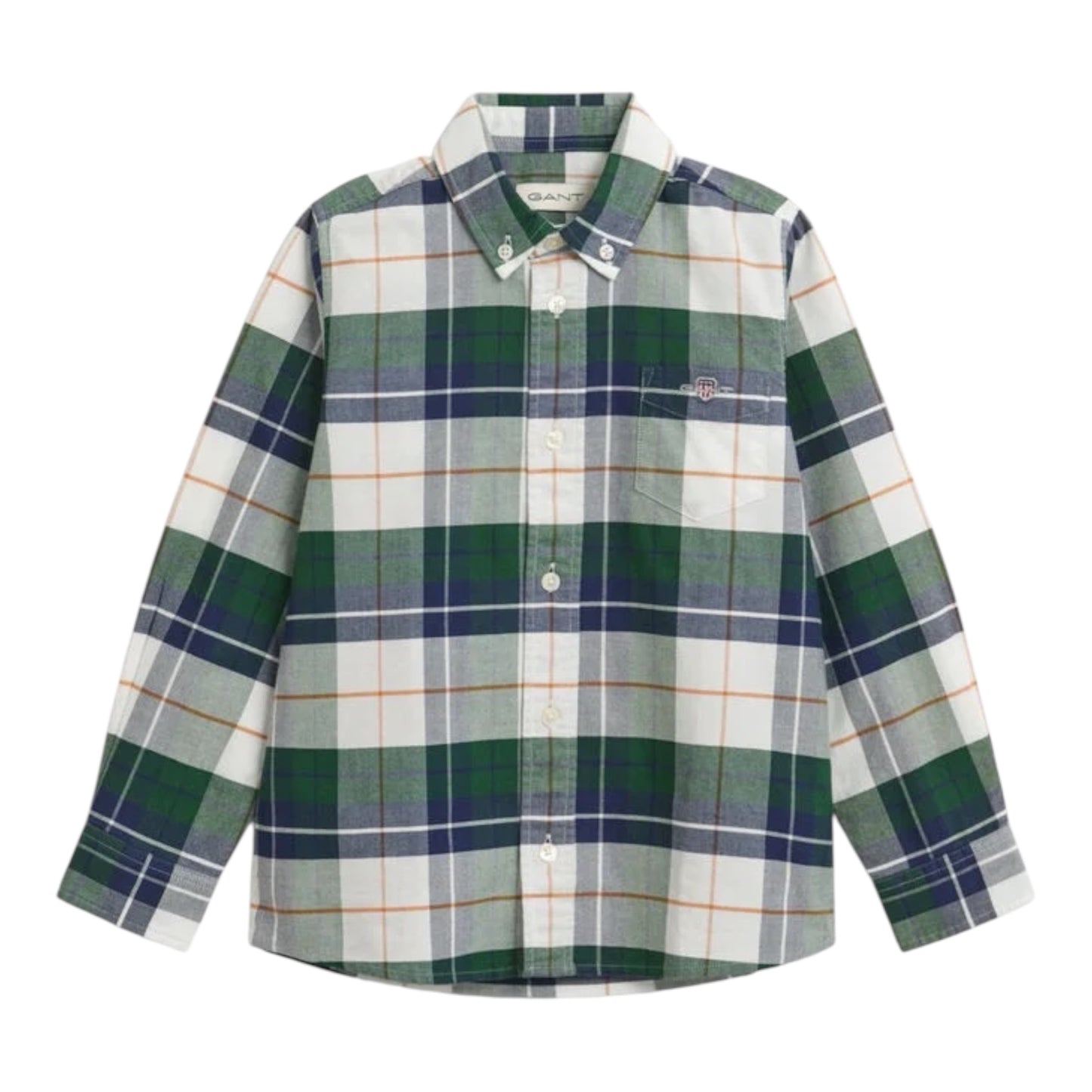 Gant - Oxford checked shirt, 2-8Yrs