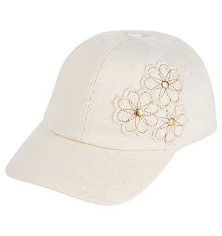 Mayoral, Hat, Mayoral - Cream cap