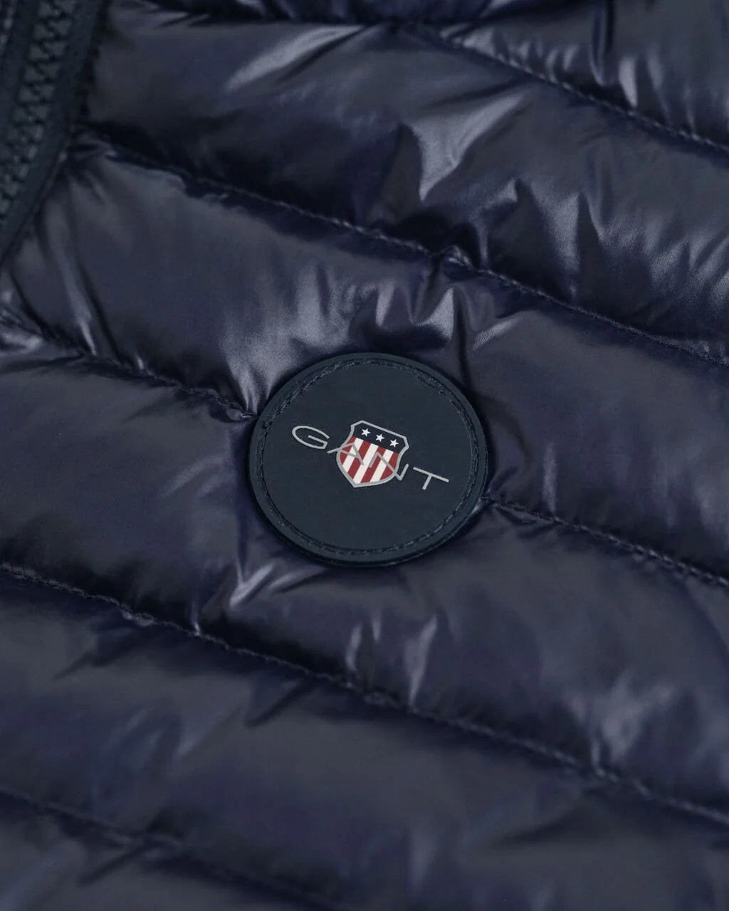 Gant - Padded, navy gilet, 2-14yrs