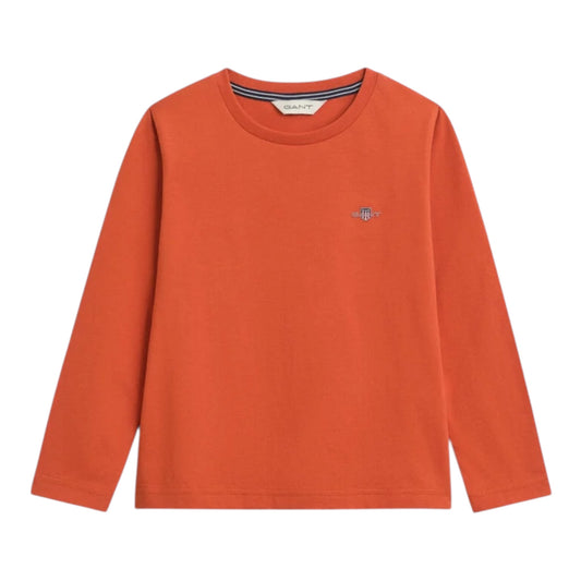 Gant - Long sleeved T-shirt, orange, 2-8yrs
