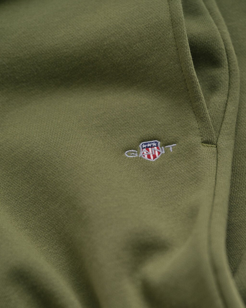 Gant - Shield jogging pants, olive green 9-14yrs