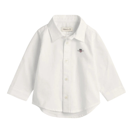 Gant - Shield Oxford shirt, White