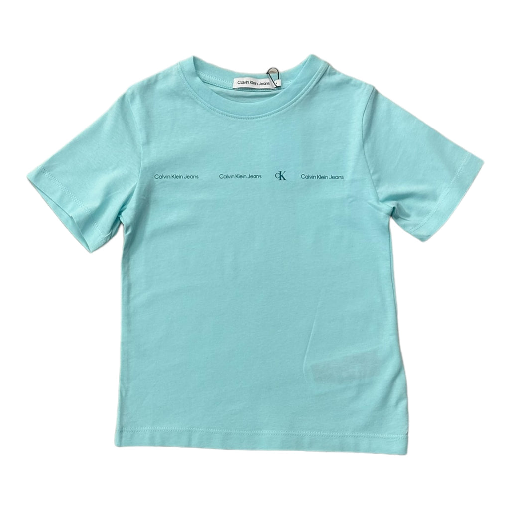 Calvin Klein, T-shirts, Calvin Klein - T-shirt,  blue/aqua