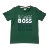 Boss, T-shirts, Boss - T-Shirt, Green