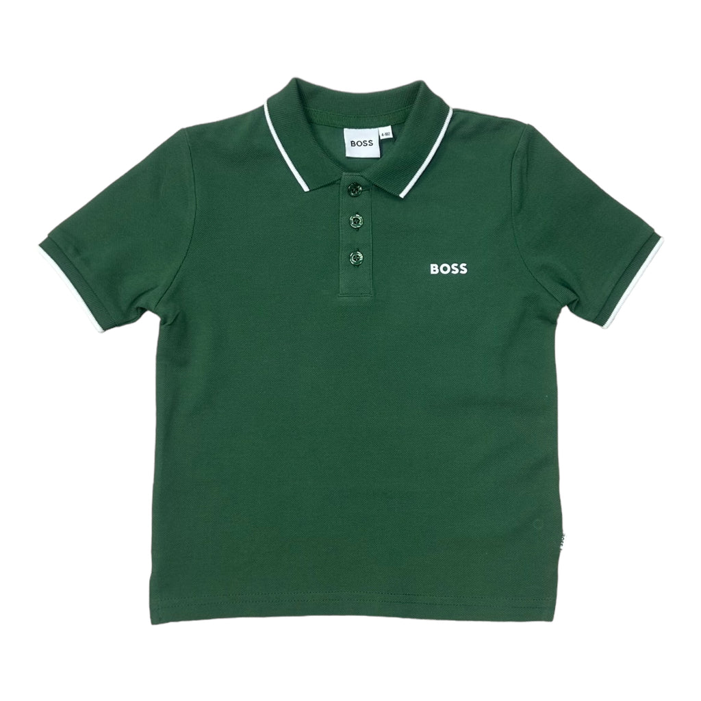 Boss, Polo Shirt, Boss - Polo Top, Green