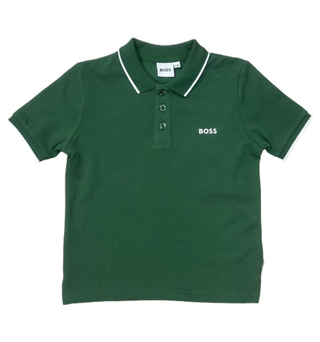 Boss, Polo Shirt, Boss - Polo Top, Green