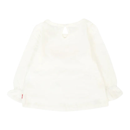 Levi's - Long sleeved t-shirt, cream (12m-36m)