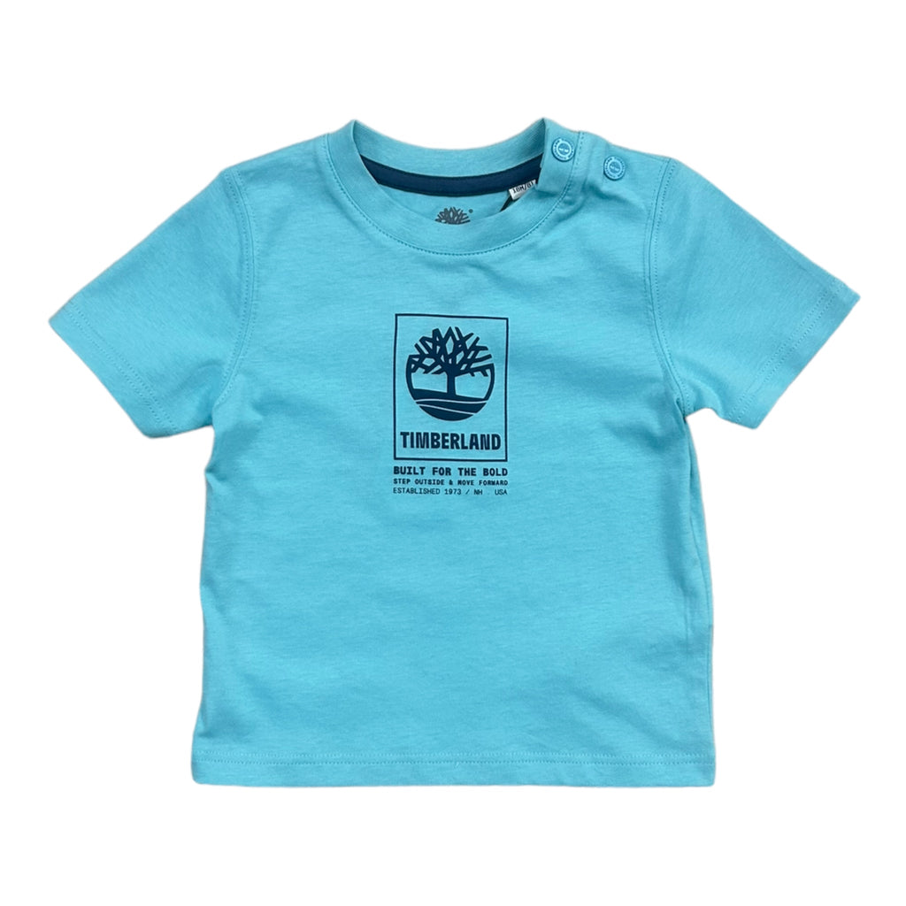 Timberland, T-shirts, Timberland - Boys T-Shirt, Aqua