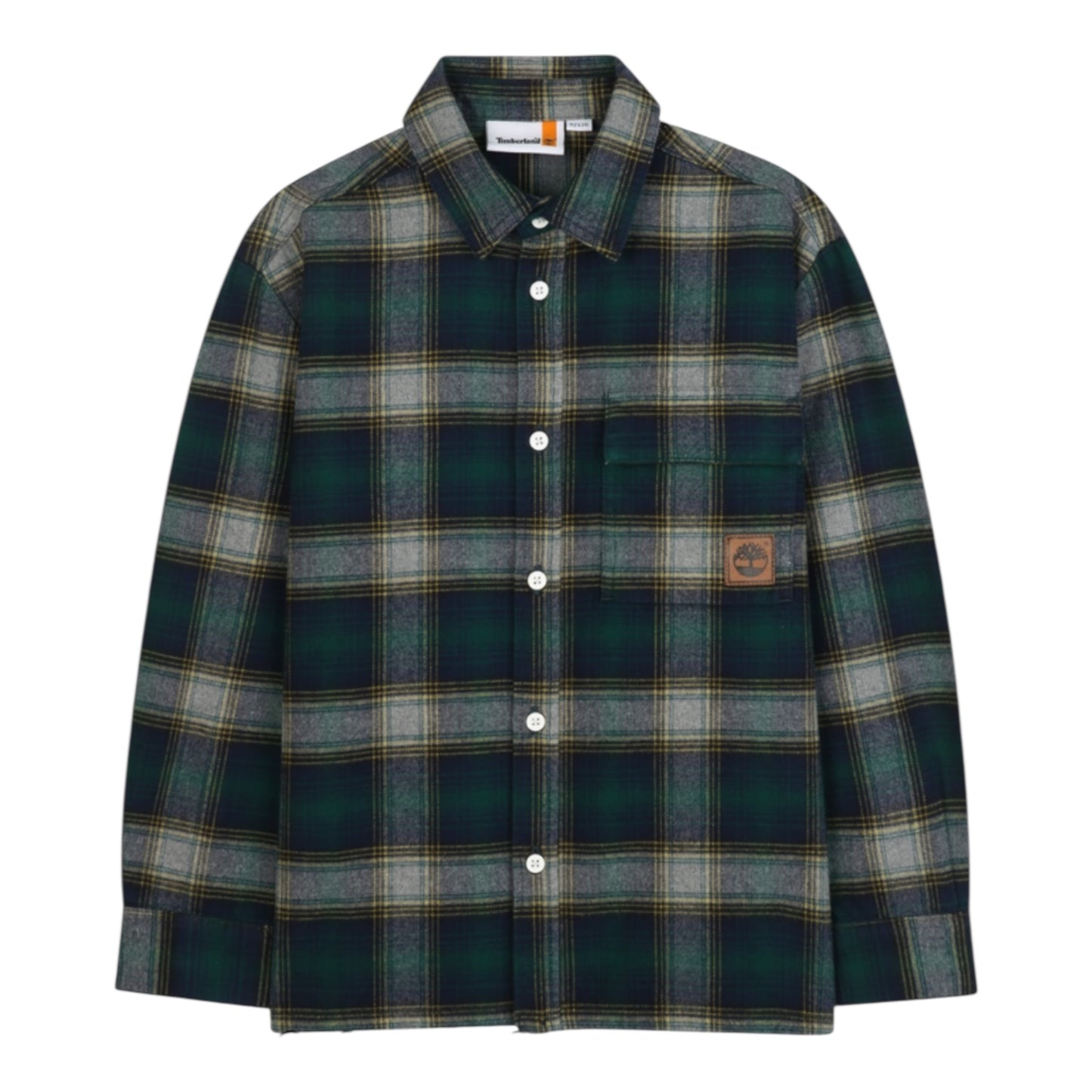 Timberland Shirt, Green Checked