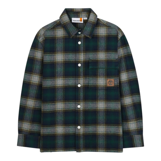 Timberland Shirt, Green Checked