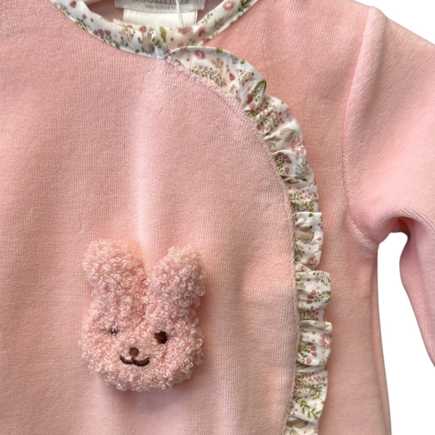 Deolinda - Velour romper, pink