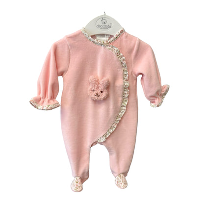 Deolinda - Velour romper, pink