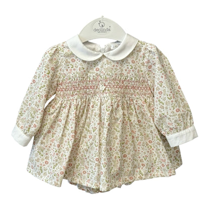 Deolinda - Floral smocked dress