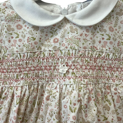 Deolinda - Floral smocked dress